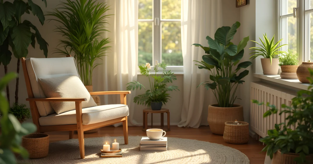 Plant Therapy Corner φυτά και ηρεμία